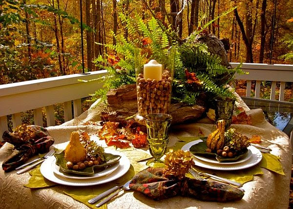 Using Fall Leaves in Home Décor