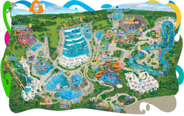 Seaworld San Antonio Map San Antonio Mappery