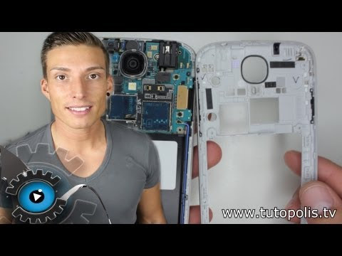 Samsung Galaxy S4 Rahmen Mittel Frame + Usb Port Wechseln Tauschen ...