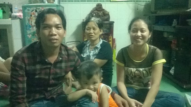 vợ nhặt, gia đình, con riêng