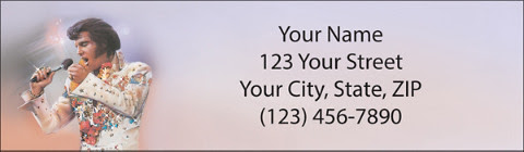 Remembering Elvis (R) Return Address Label