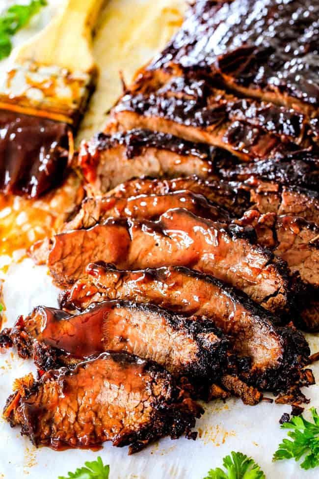 Slow Cooker Beef Brisket BEST EVER Homemade BBQ Sauce 