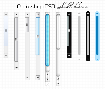 photoshop ui elements scroll bars psd photoshop gurus forum photoshop gurus