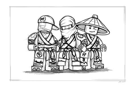  lego ninjago coloring pages