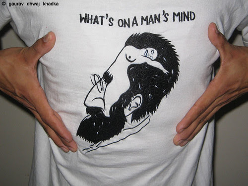 What's on a man's mind? by Gaurav Dhwaj Khadka