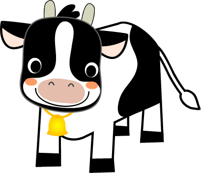 うし 牛のイラスト 無料イラスト フリー素材