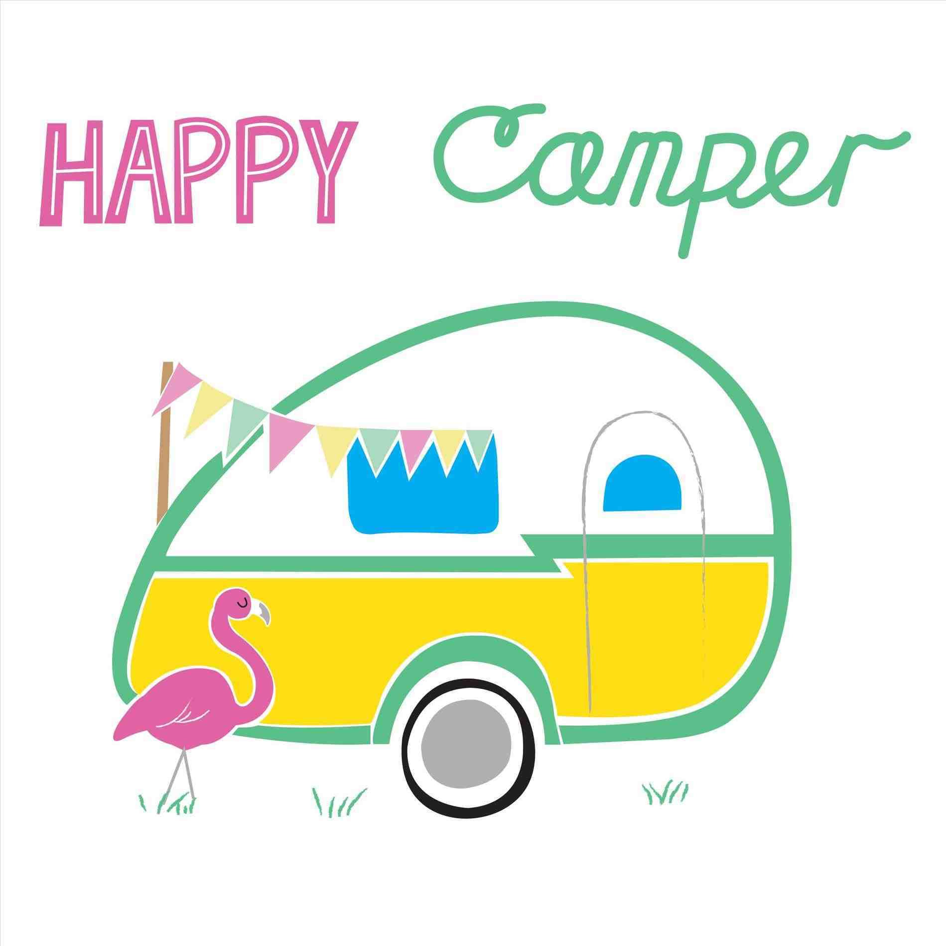 Download Vintage Camper Vector at GetDrawings | Free download