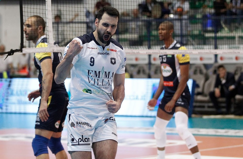 Renato Russomanno estava no vôlei italiano (Foto: Divulgação)