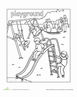 Download Playground | Worksheet | Education.com
