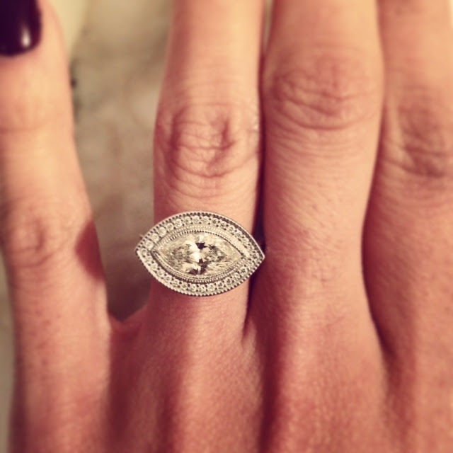 Wearing my father s wedding ring