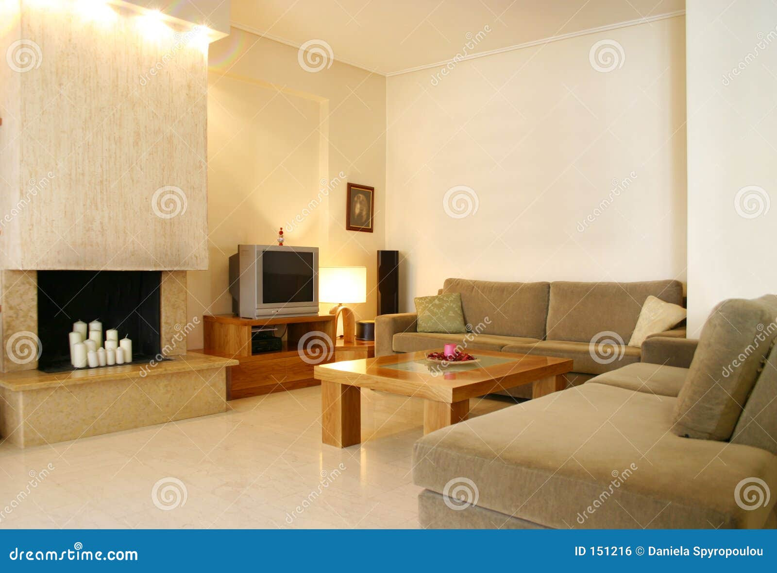 Home Interior Design Royalty Free Stock Image - Image: 151216