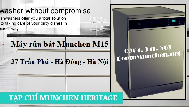 Máy rửa bát Munchen M15 có an toàn hay không?