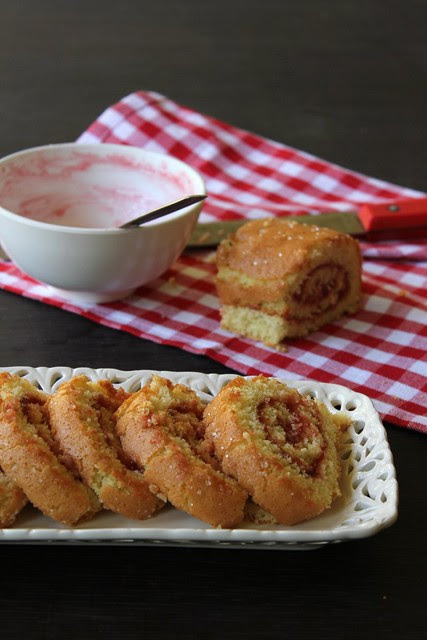 Mixed Fruit Swiss Roll