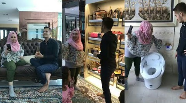 Datuk Aliff Syukri Pun Teruja waktu pergi melawat Banglo Mewah Datuk Sri Vida..