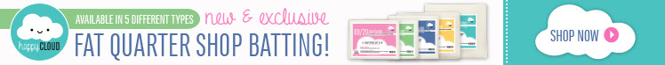 Happy Cloud Quilt Batting by Fat Quarter Shop