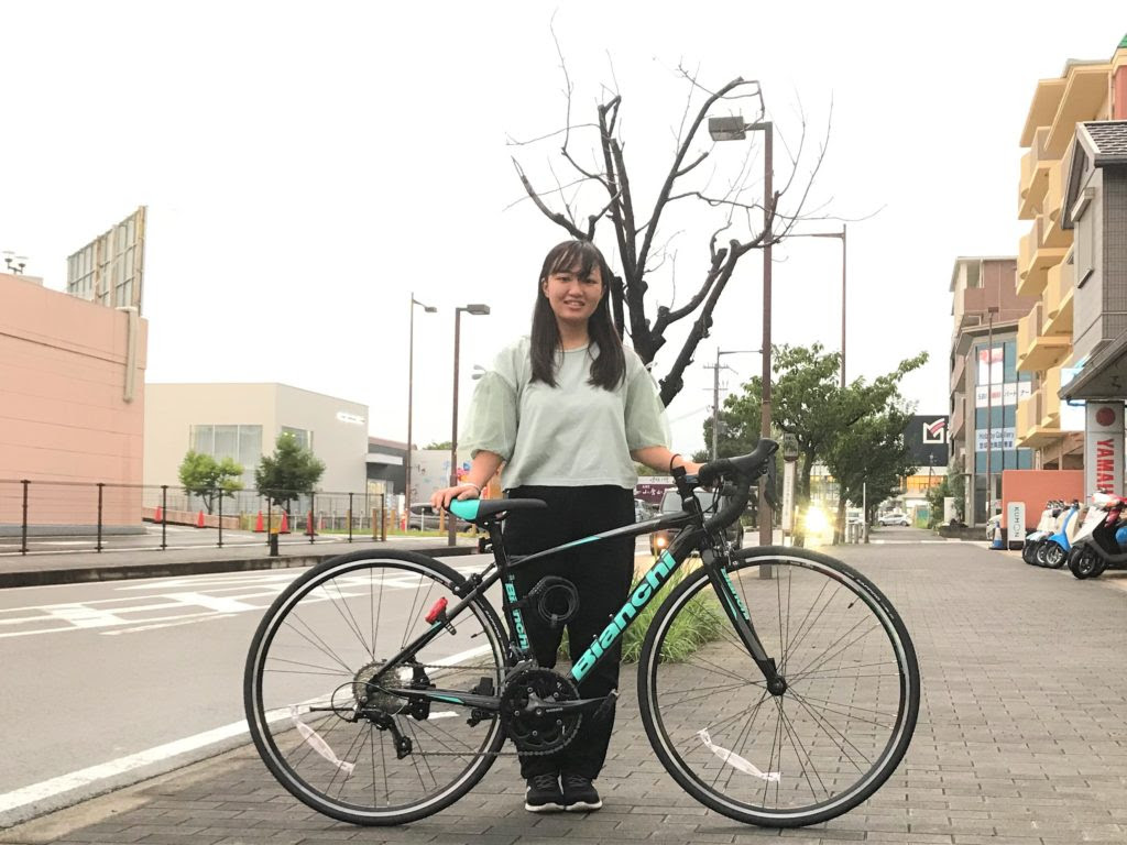 ご納車 Bianchi ビアンキ Via Nirone ７ ビアニローネ をご納車させていただきました 可愛いbianchiがよくお似合いです スポーツサイクルナチュラル スポーツ自転車専門店 枚方 京田辺からアクセスしやすいです
