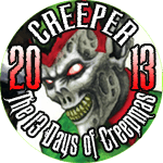 I'm a CREEP for The 13 Days of CREEPMAS