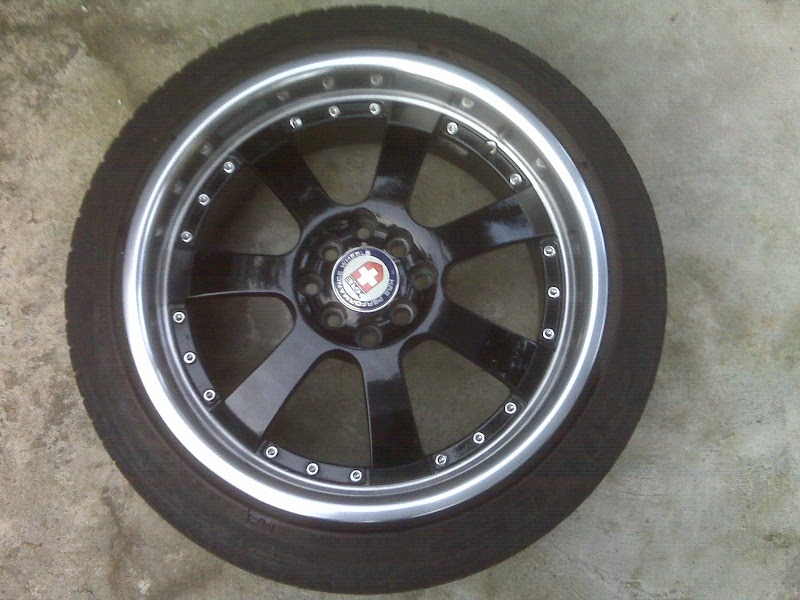 WTS Velg Rep HRE R17 + Ban Achilles