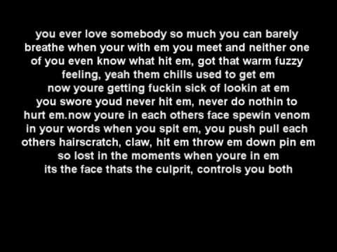 I Love The Way You Lie Lyrics Video