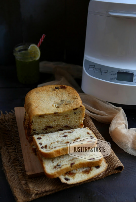 Resep Cinnamon Raisin Bread feat PHILIPS Bread Maker (Plus Tips Menggunakan Bread Maker)