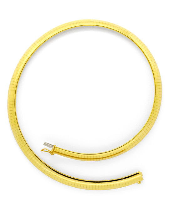 Original-Foto 3, OMEGA KETTE GOLDKETTE KOLLIER COLLIER GELB-GOLD