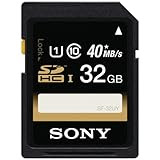 Sony 32GB SDHC Class 10 UHS-1 R40 Memory Card