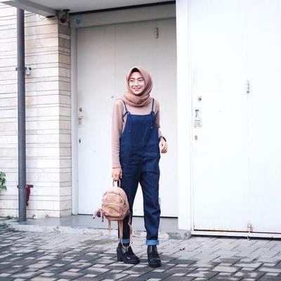 Stail Baju Hijab Remaja Kekinian