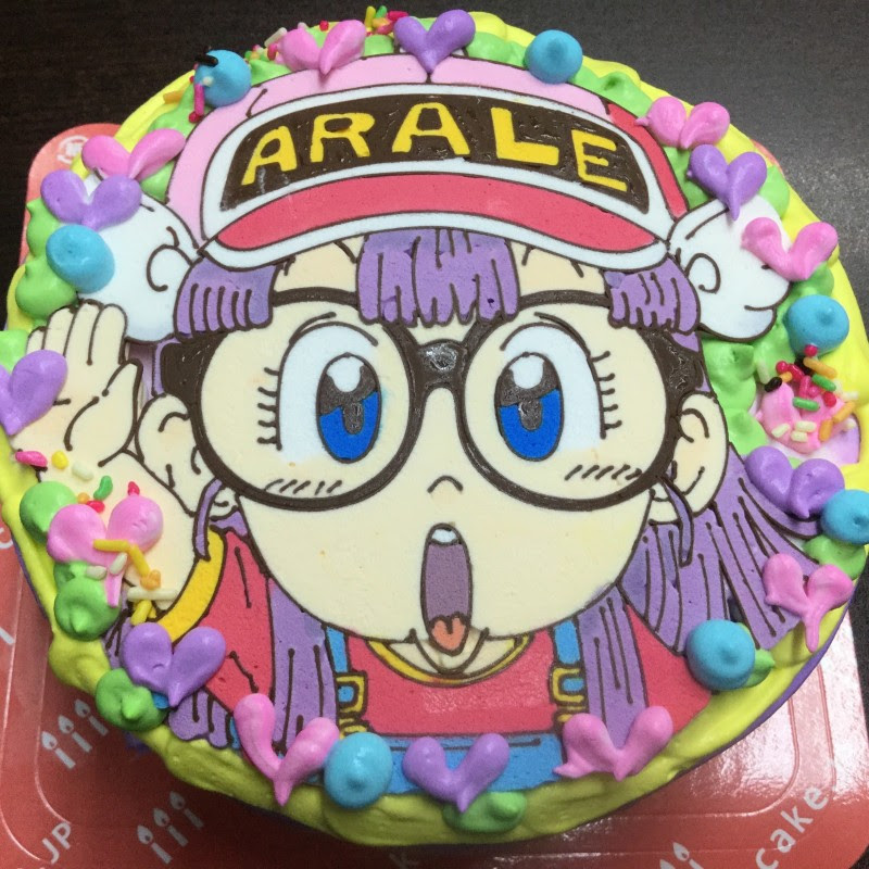 ドクタースランプアラレちゃんのキャラクターケーキ紹介 Tigercoffee タイガーコーヒー