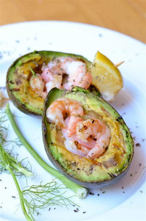 grilled avocado shrimp salad recipe