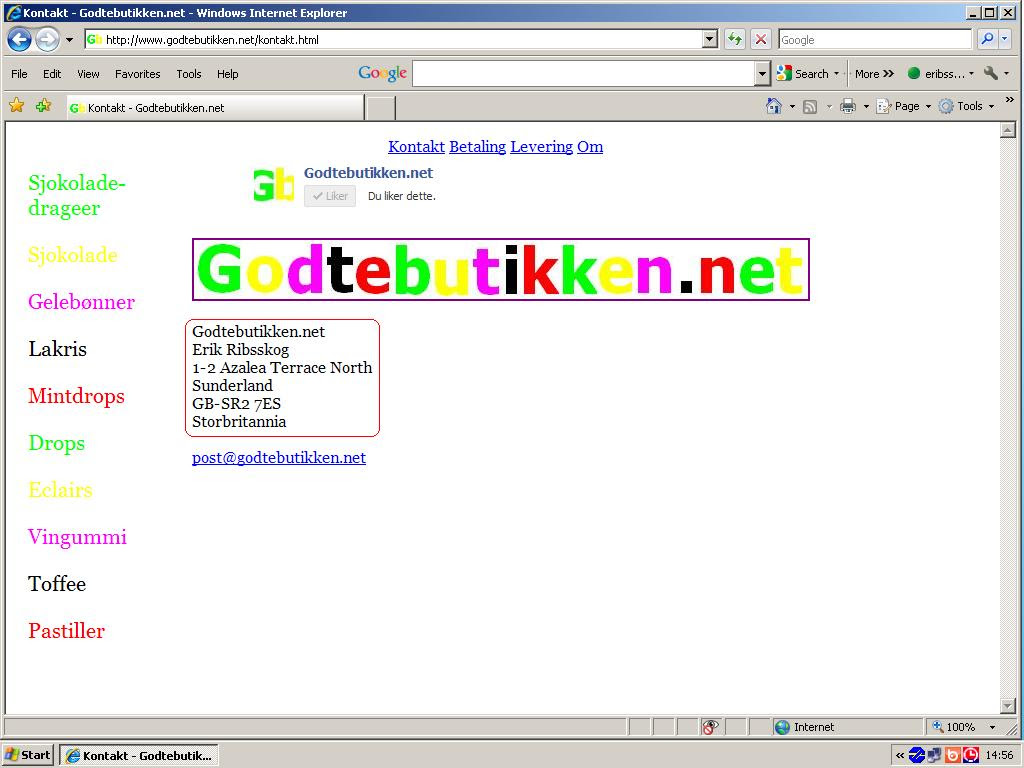 godtebutikken net