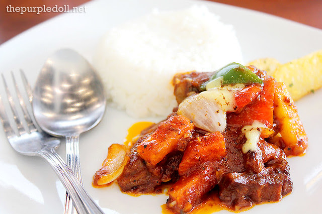 Lamb Kaldereta Rice Meal (P195)