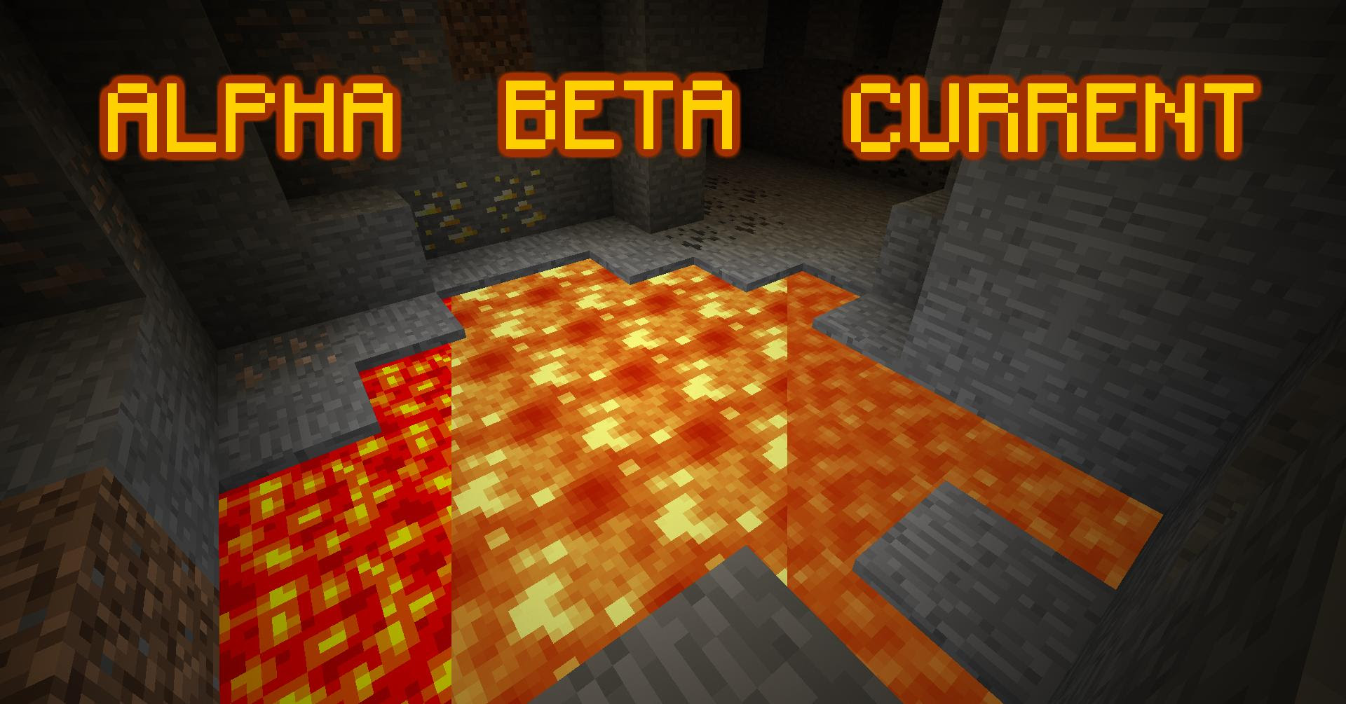 The Evolution Of Lava Minecraft