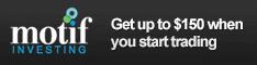 Get up to $150 when you start trading with Motif