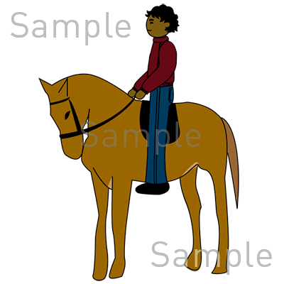 完了しました 乗馬 イラスト お気に入りのイラスト画像を探す