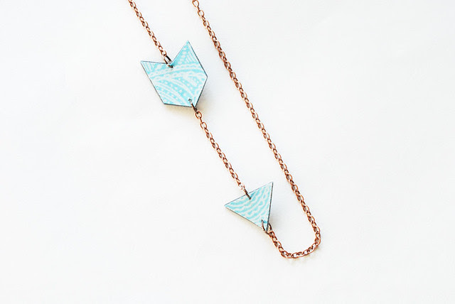 Felt Arrow Necklace