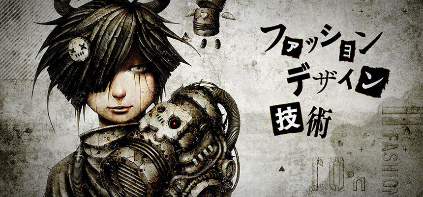 モード学園 15年度 Tv Cm 広告用イラスト Shichigoro