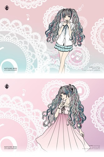 Karent 最高にキュートなミクさん壁紙をkarent 初音ミク 6th Anniversary で無料配信中 さらにマジカルミライkarentブースで楽曲試聴を楽しもう 初音ミク公式ブログ