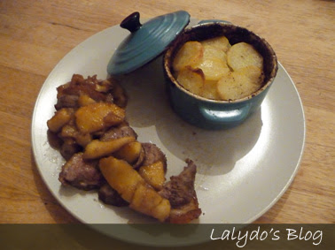 Magret De Canard Aux Pommes Et Son Gratin Dauphinois En Mini