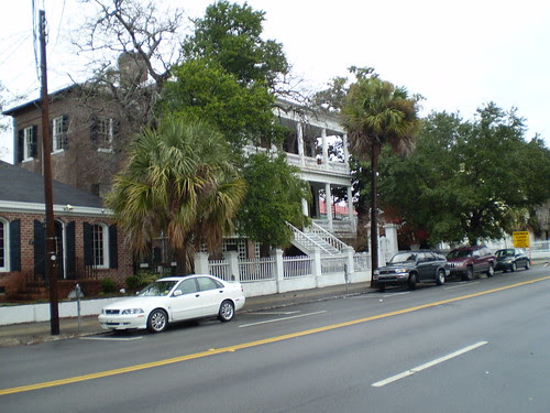 Typical street scene in Charleston