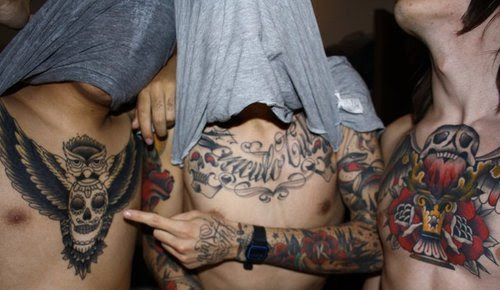 chest tattoos on Tumblr