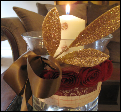 christmas candle 6