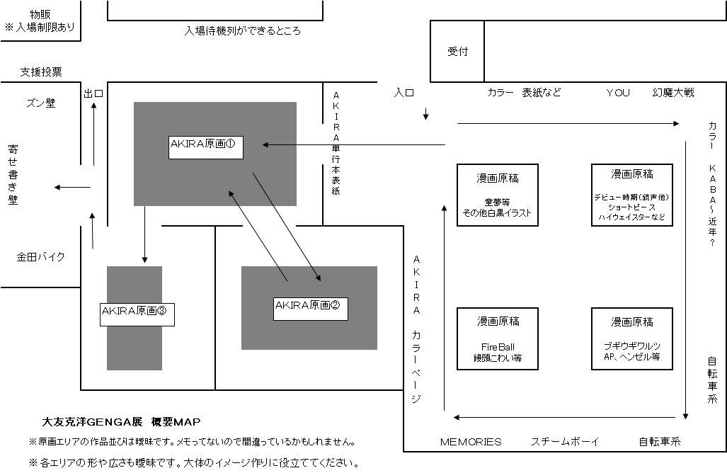大友克洋genga展行ってきましたのでレポ にせまにあ日記ハイパー