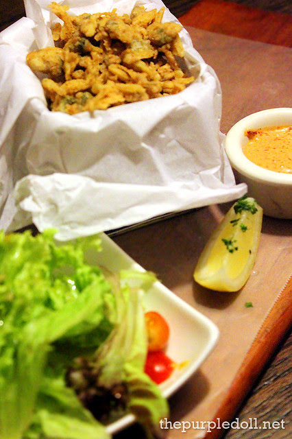 Crispy Clams with Spicy Lemon Dip (P375)