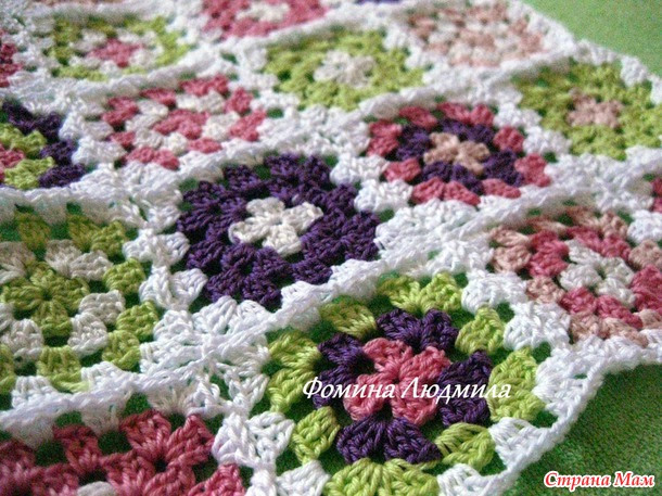 Туника бабушкин квадрат. Мастер класс.