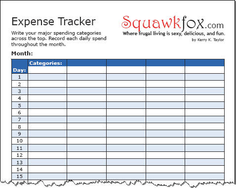time Expenses worksheet  monitoring Spreadsheet