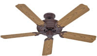 23562 52-Inch Weathered Brick with five Medium Oak Plastic blades