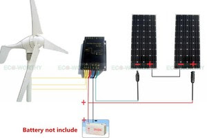 700W-Hybrid-Kit-400W-Wind-Turbine-Generator-300W-Mono-Panel-24V-System 