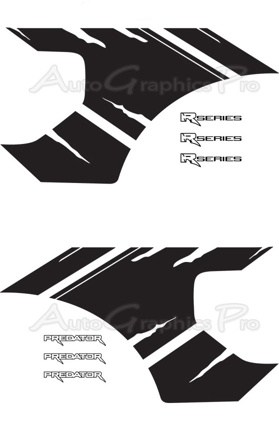 raptor sticker vector 2R