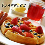 Apple Cinnamon Waffles