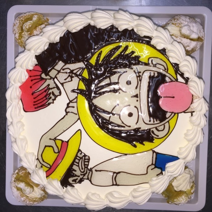 ワンピースキャラクターケーキ キャラクターケーキなら Dia ダイア 京都市右京区 ロールケーキ バースデーケーキ